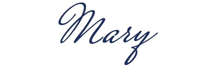 Mary's signature